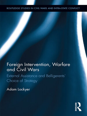 cover image of Foreign Intervention, Warfare and Civil Wars